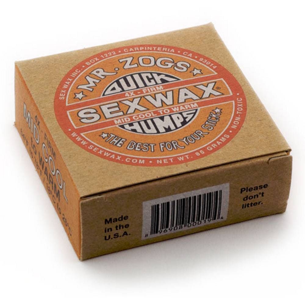 Sex Wax Quick Humps Surf Wax: ECO Box - Basham's Factory & Surf Shop
