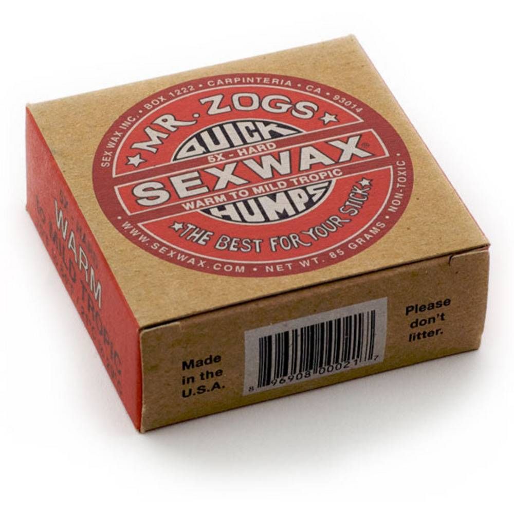Sex Wax Quick Humps Surf Wax ECO Box Bashams Factory and Surf Shop photo picture